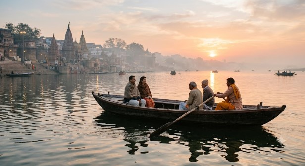 Morning Boat Ride on Ganges